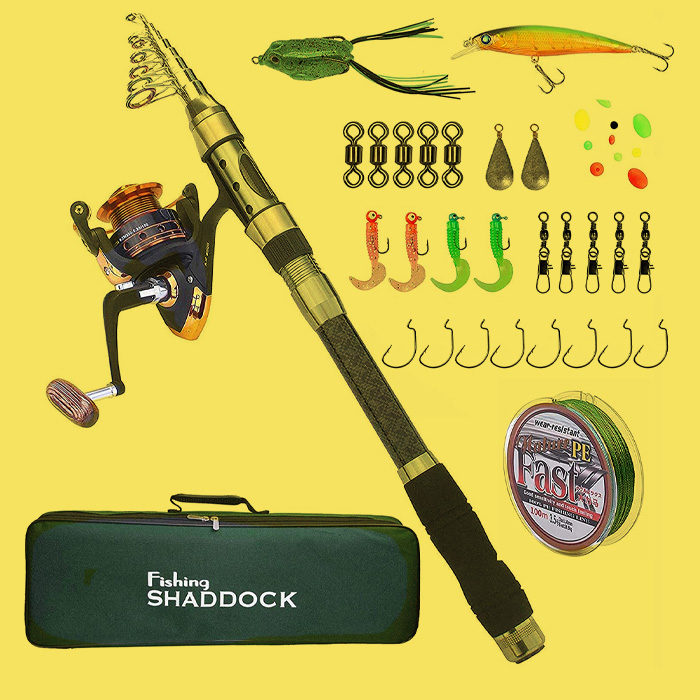 fishing set for cottage loving dad gift
