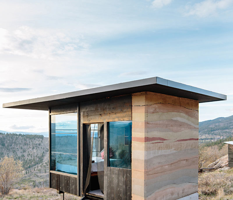 Rumspringa tiny cabin on scorched BC Okanagan property