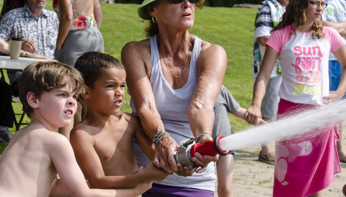 regatta where cottagers learn to fight fires