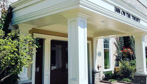 exterior shot of the inn on twenty in jordan ontario