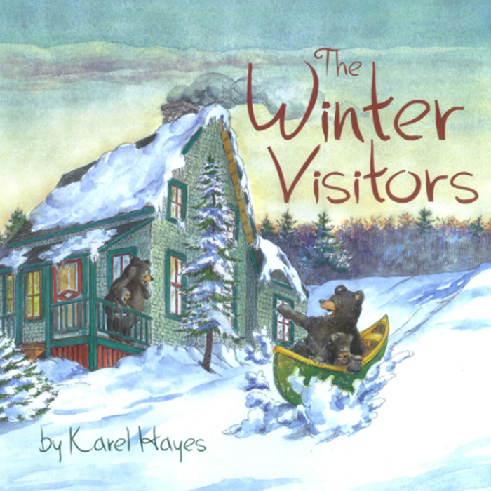 The Winter Visitors book cover, kid's book