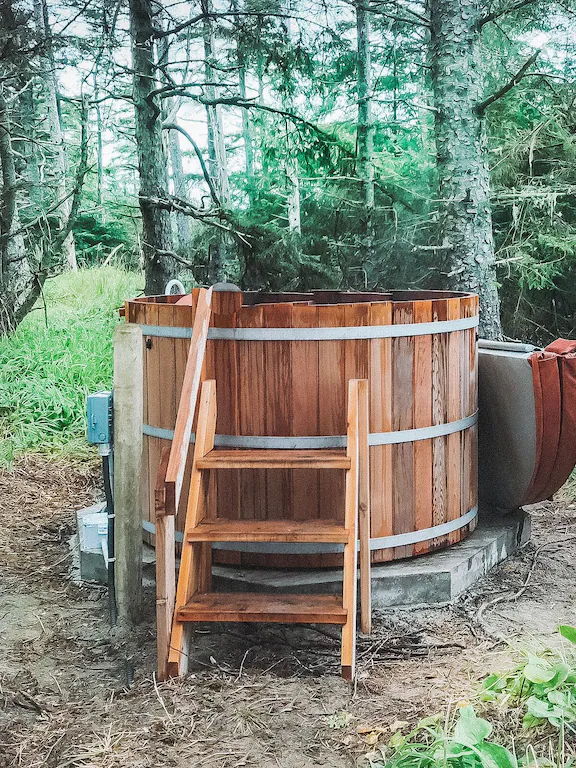 Tent Hot Tub