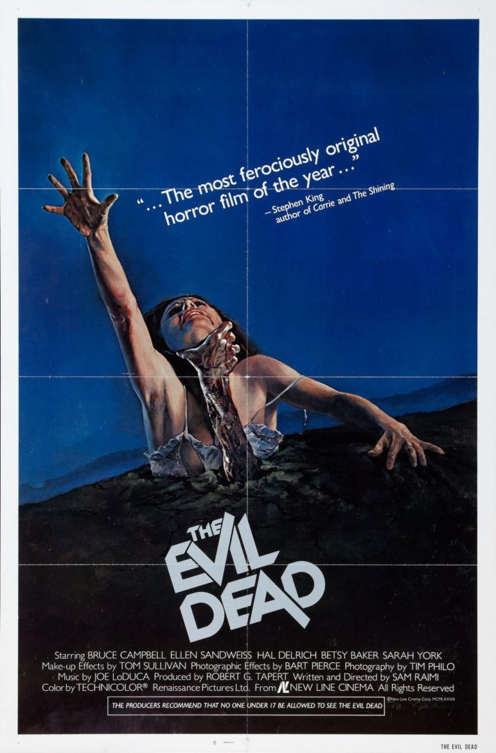 Poster for The Evil Dead