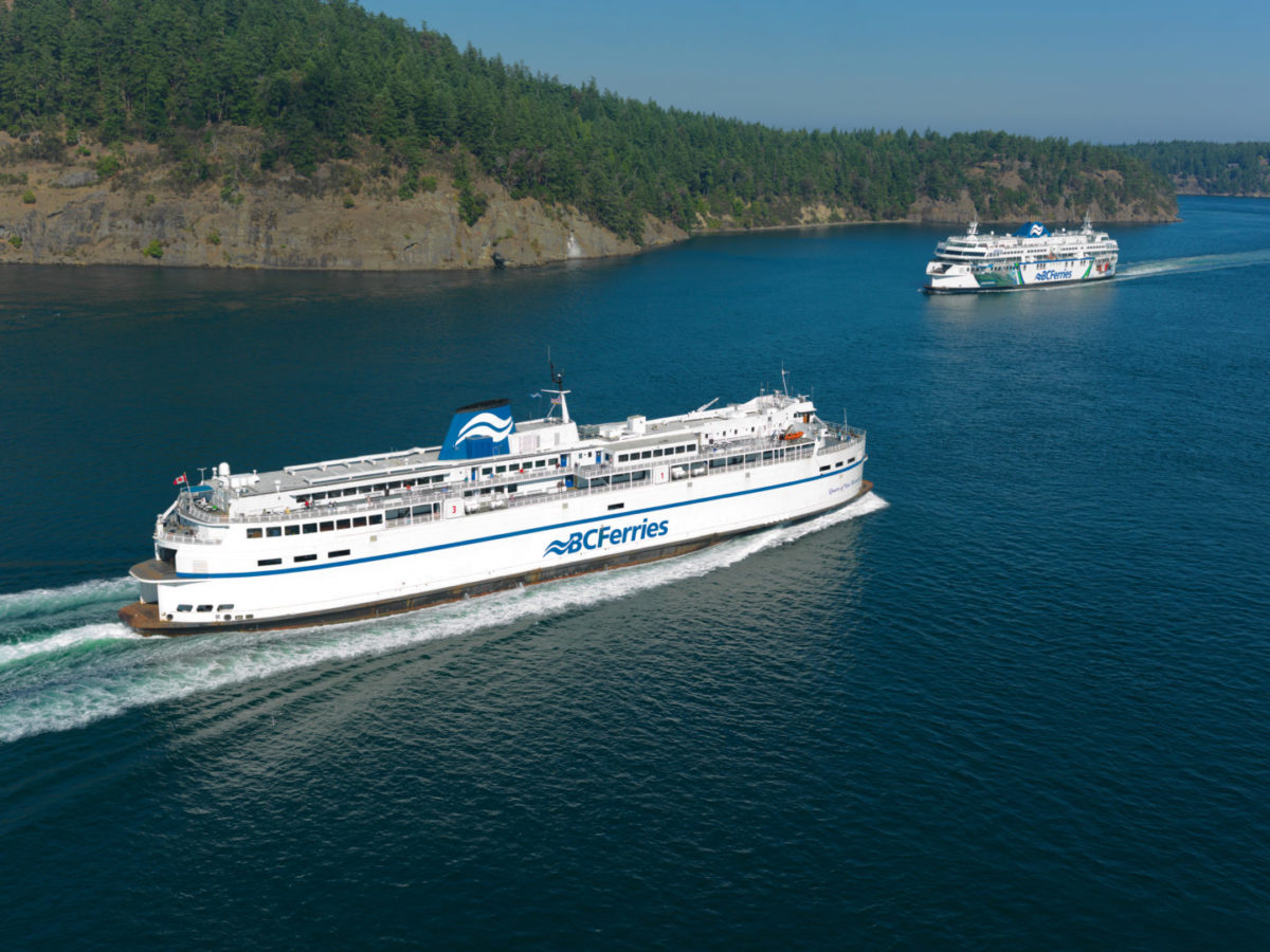 B.C. Ferries' ship the Queen of New Westminster