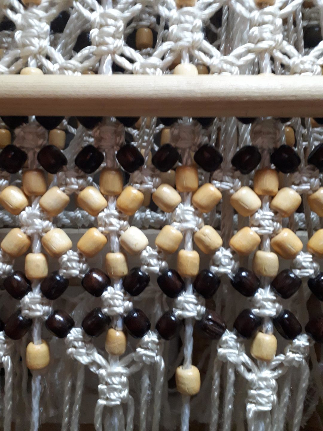 Up close picture of bead work