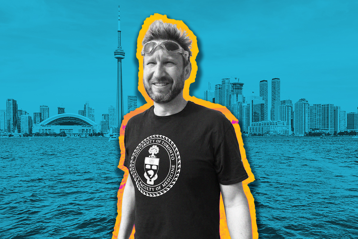 Record breaking swimmer Sean Nuttall