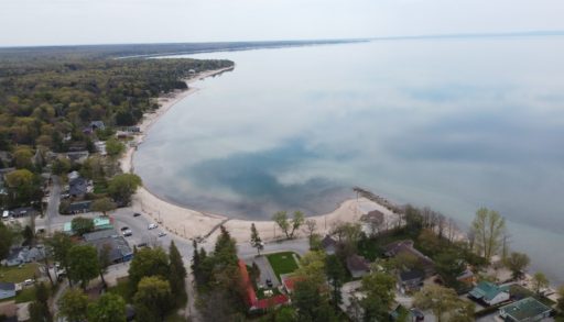 Aerial photo of Tiny