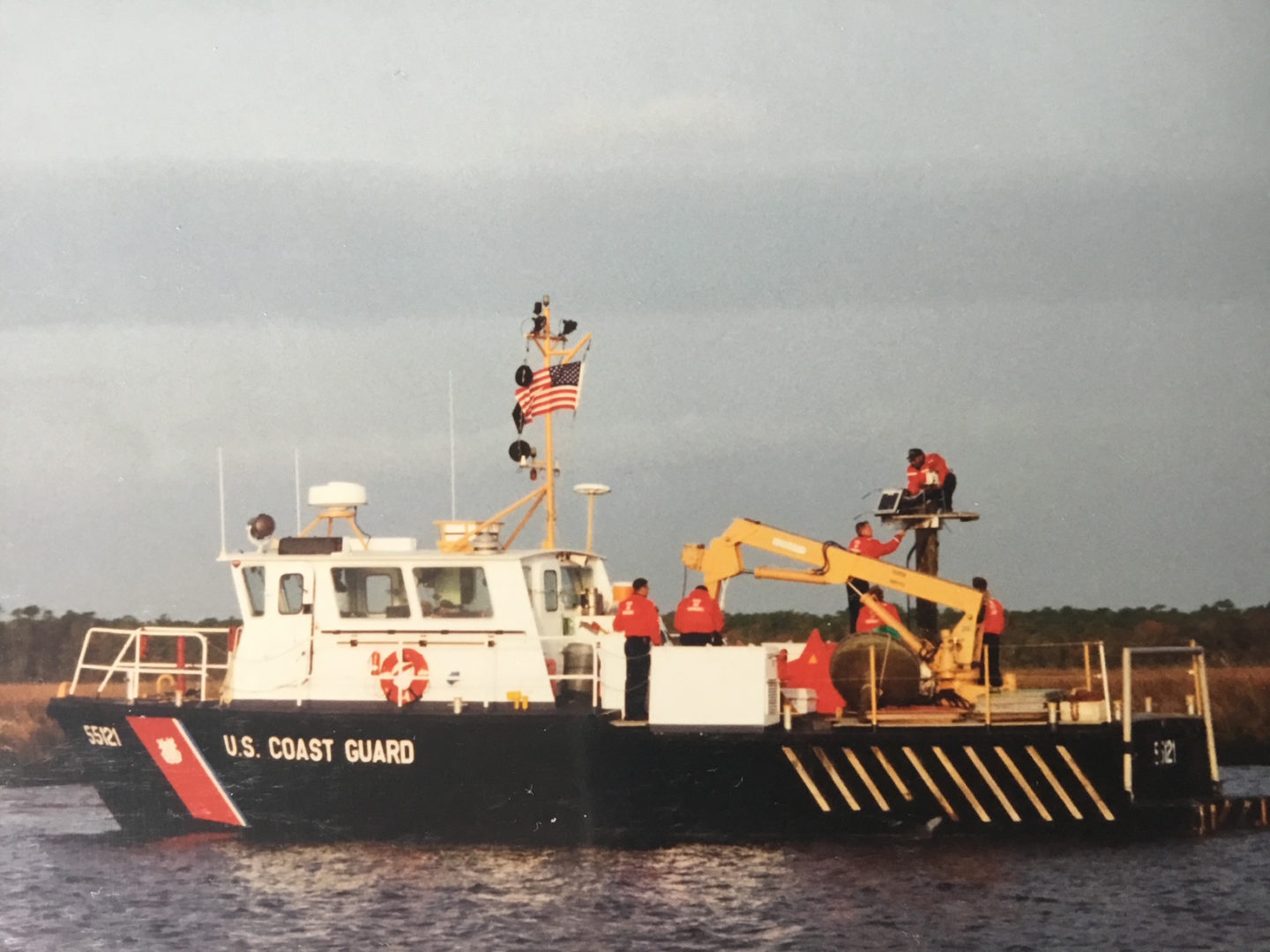 Pulled over for speeding by the U.S. Coast Guard in Jacksonville, Fl.