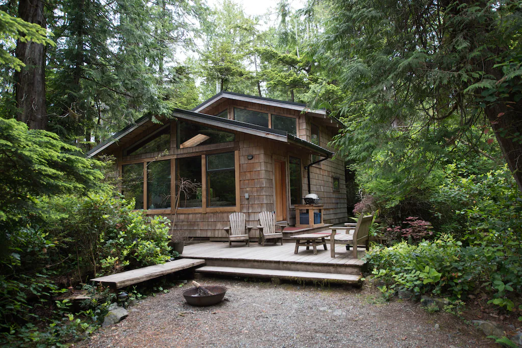 Exterior of cabin