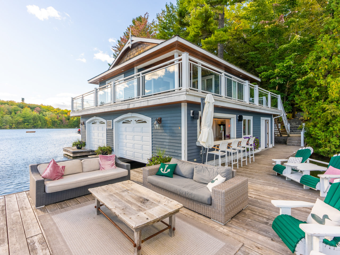 Blue Boathouse exterior