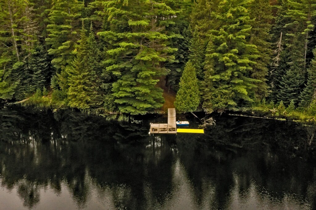 Norcan Lake aerial view