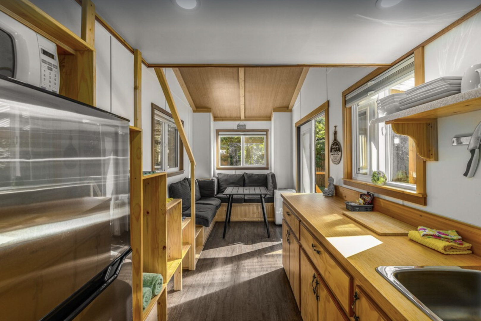 westwood lake nanaimo tiny home rental