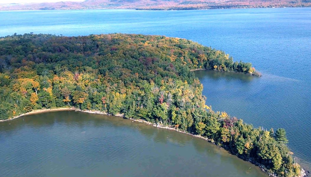 Batchawana Island aerial view