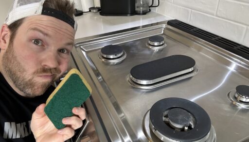 Cottage Coach Adam Holman shows a DIY trick for removing scratches on stainless steel