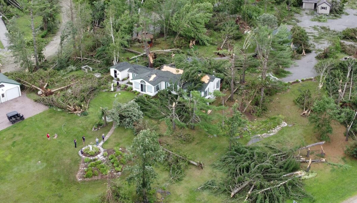 Tweed tornado aftermath