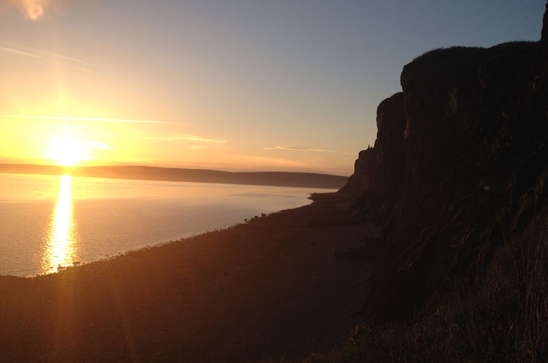 Sunset from The Lighthouse on Cape D’Or