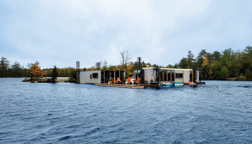 Joe Nimens' float home