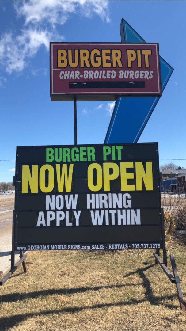 Burger Pit restaurant in Oro Medonte