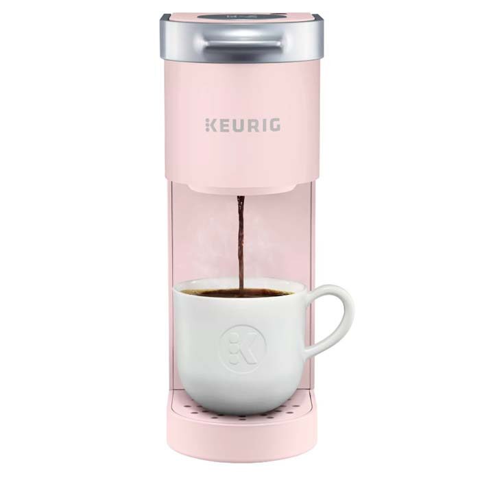 Pink K-Mini Keurig coffee maker