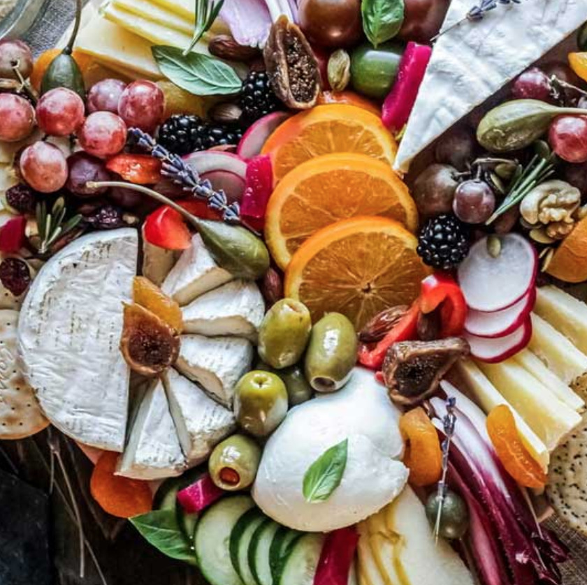 cheese and fruit spread from Balderson Village Cheese Store