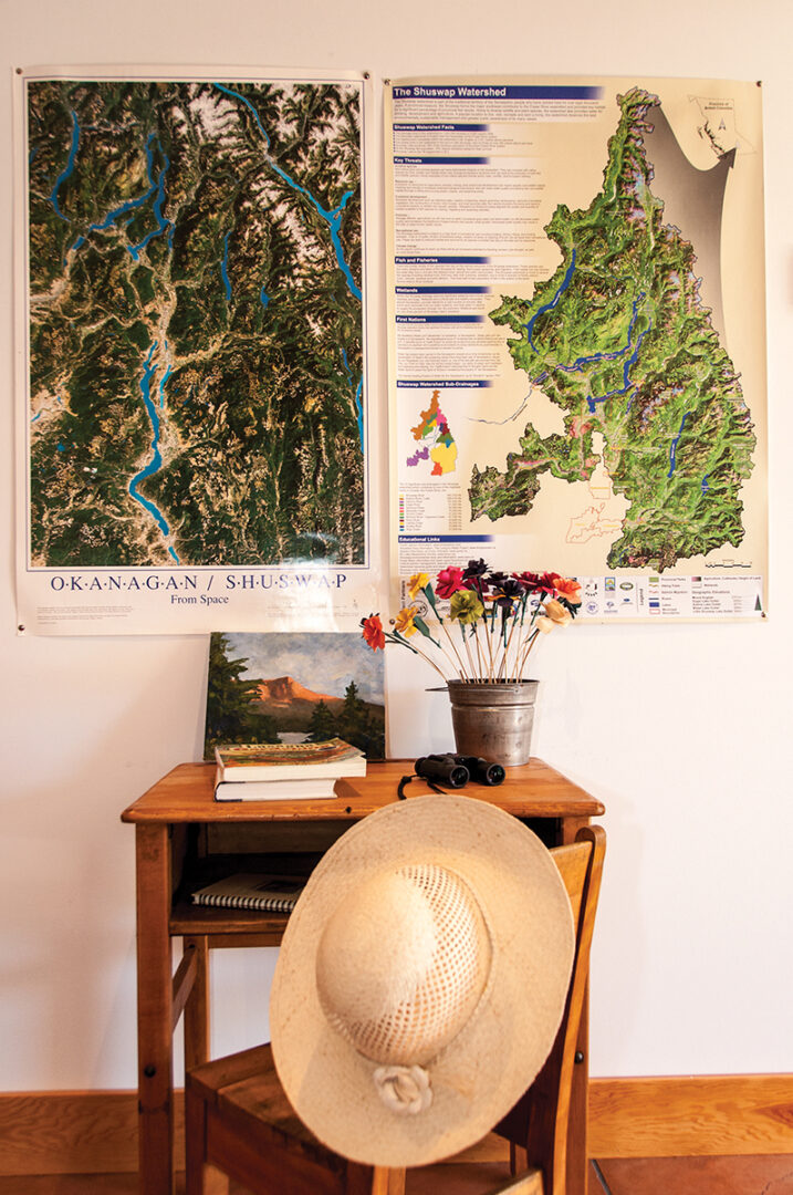 Maps of the Okanagan and Shuswap region