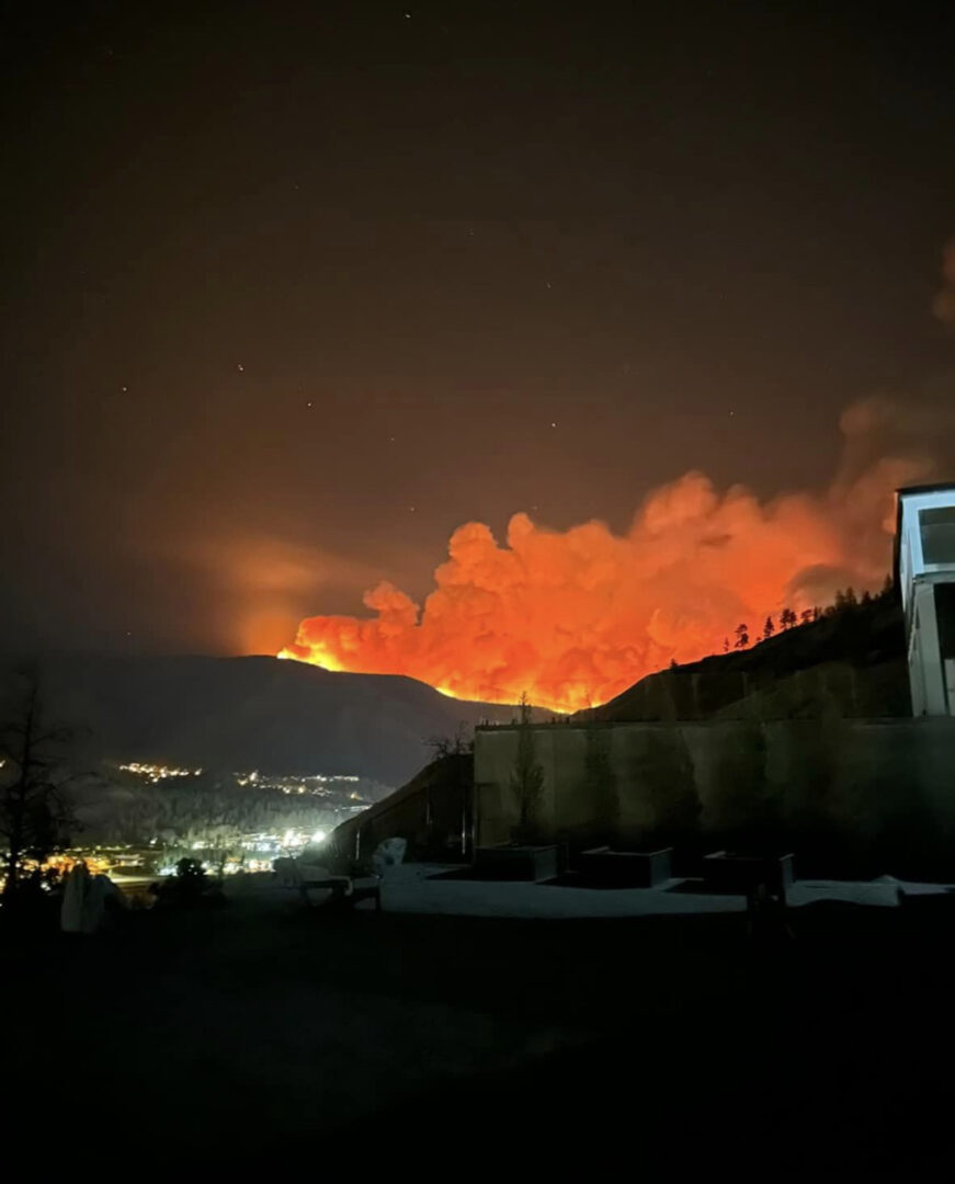 wildfire in Kelowna