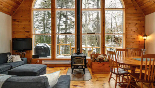 Inside of Kim Madill and Graeme Skinner's cottage, which they bought when they downsized from their Mississuaga home