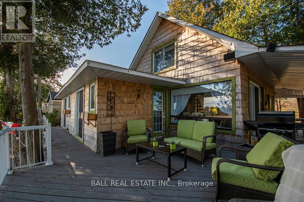 Patio outside the cottage