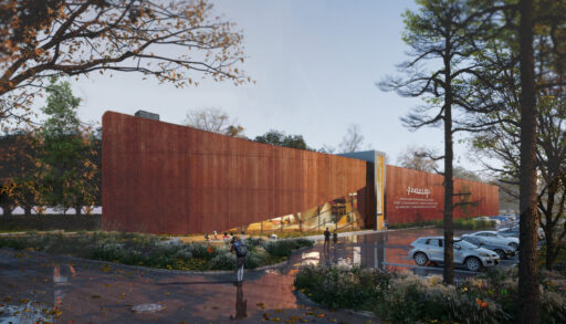 An artist's rendering of the new Canadian Canoe Museum