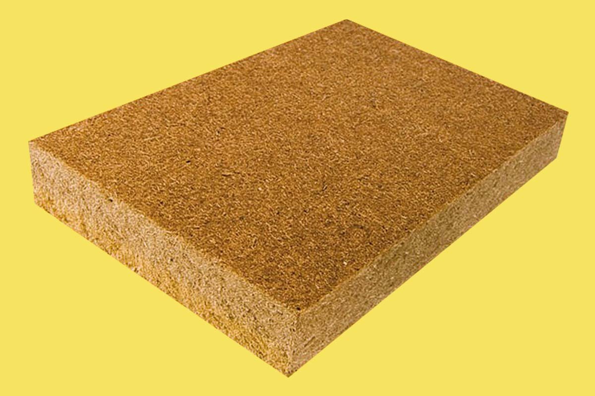 A sheet of insulation