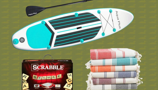 Collage of Michelle Kelly's picks for cottage hosting gifts for 2024 Amazon Prime Big Deal Days