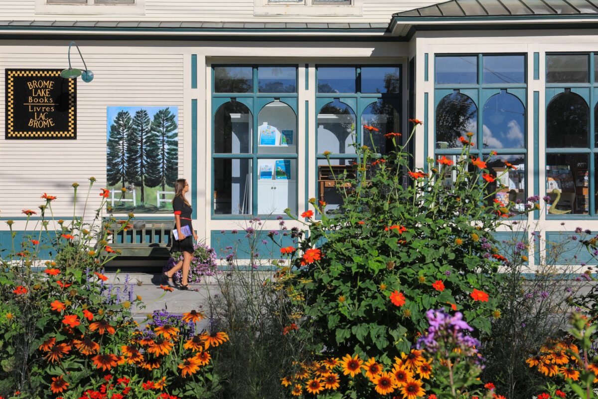 The exterior of Brome Lake Books, the inspiration for a bookstore in Louise Penny's novels