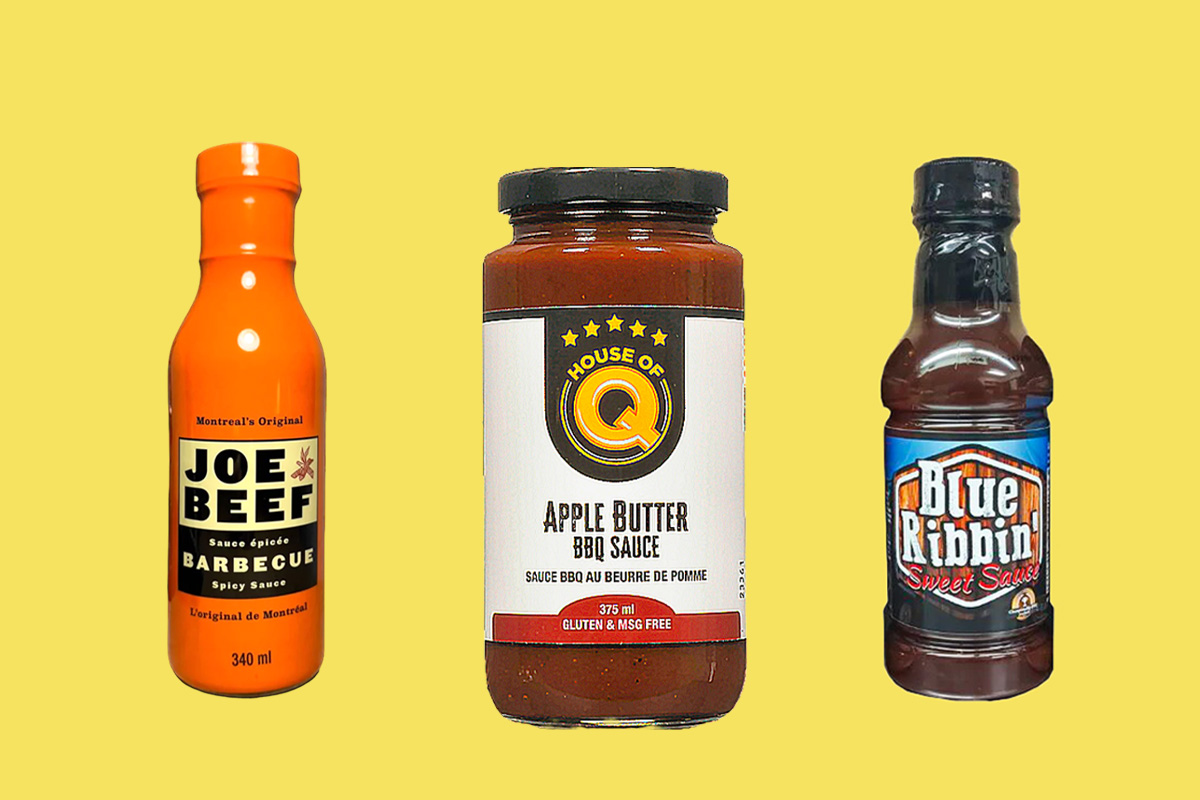 Three Canadian barbecue sauces.