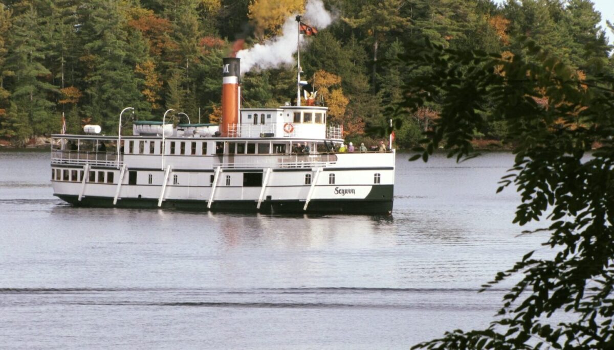RMG Segwun sailing on Lake Muskoka