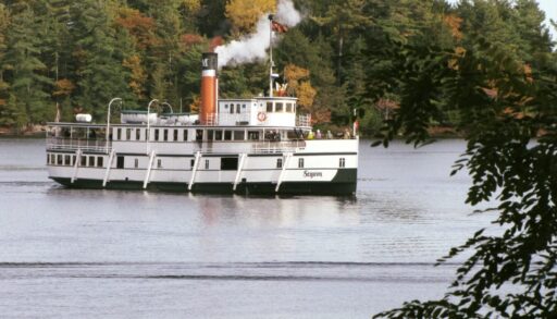 RMG Segwun sailing on Lake Muskoka